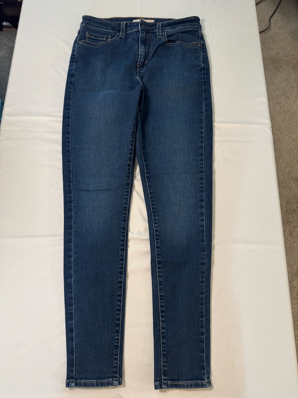 Levi's Women's Dark Blue Skinny Jeans